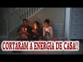 Cortaram a energia de casa passamos a noite no escuro