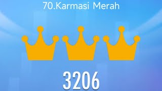 Piano Tiles 2 - Karmasi Merah (Record Terbaik 3206)