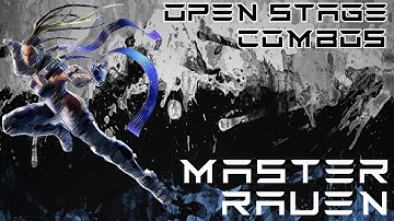 Tekken 7 Master Raven Basic Combos 01 [Open Stage]