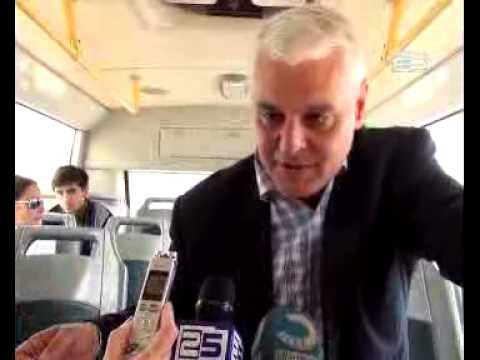 გიორგი ერმაკოვმა წინასაარჩევნოდ ერთი დღე მუნიციპალურ ტრანსპორტში გაატარა