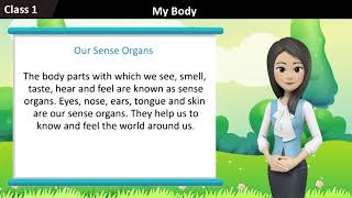 My Nature Class 1 Chapter 1 My Body