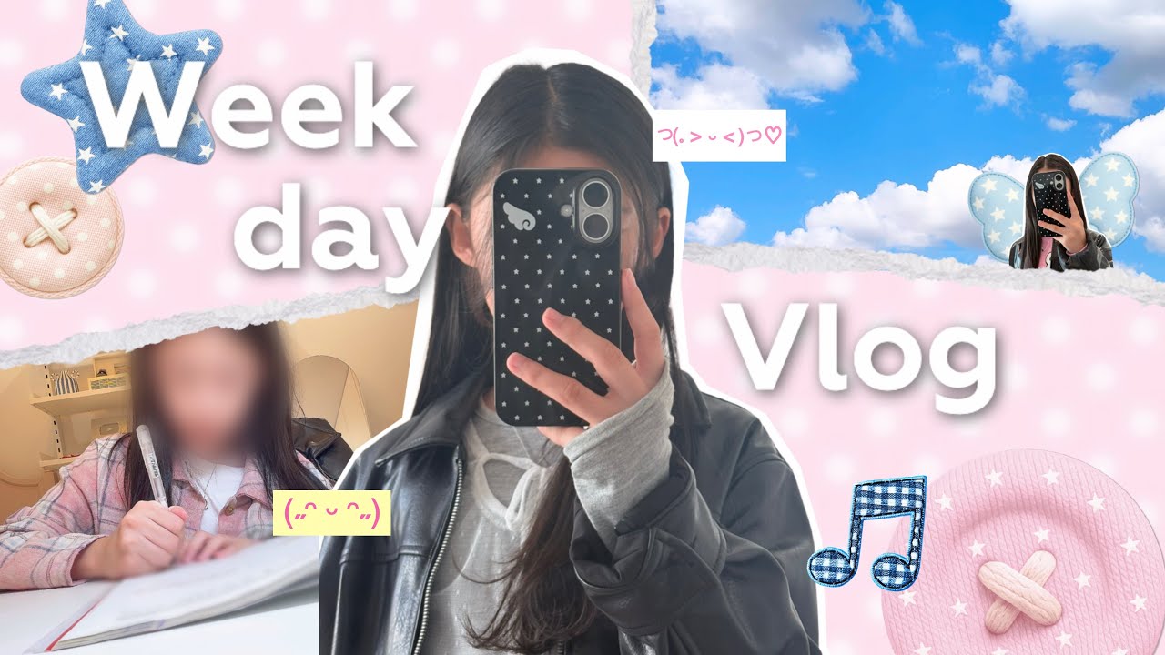 Weekday VLOG(소현이의 평일 일상 조각 모음)⋆ ˚｡⋆୨୧˚ #Daily소현 #vlog #브이로그 #포카포장 #다이브로그