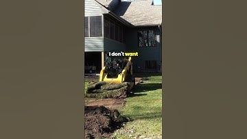 The biggest MISTAKE new hardscapers make! ⚠️ #hardscaping #hardscape #buildingconstruction