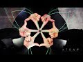 "Finger Kaleidoscope" with Motion Graphics | XTRAP | Tut Tut Child - Fell Down[Asia's Got Talent]
