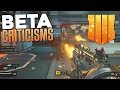 Black Ops 4 Beta Criticisms