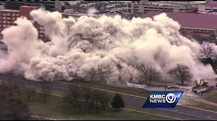 Crews implode KU's McCollum Hall