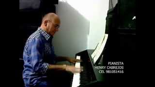 PIANISTAS PERUANOS EN LIMA PIANISTA HENRY CABREJOS