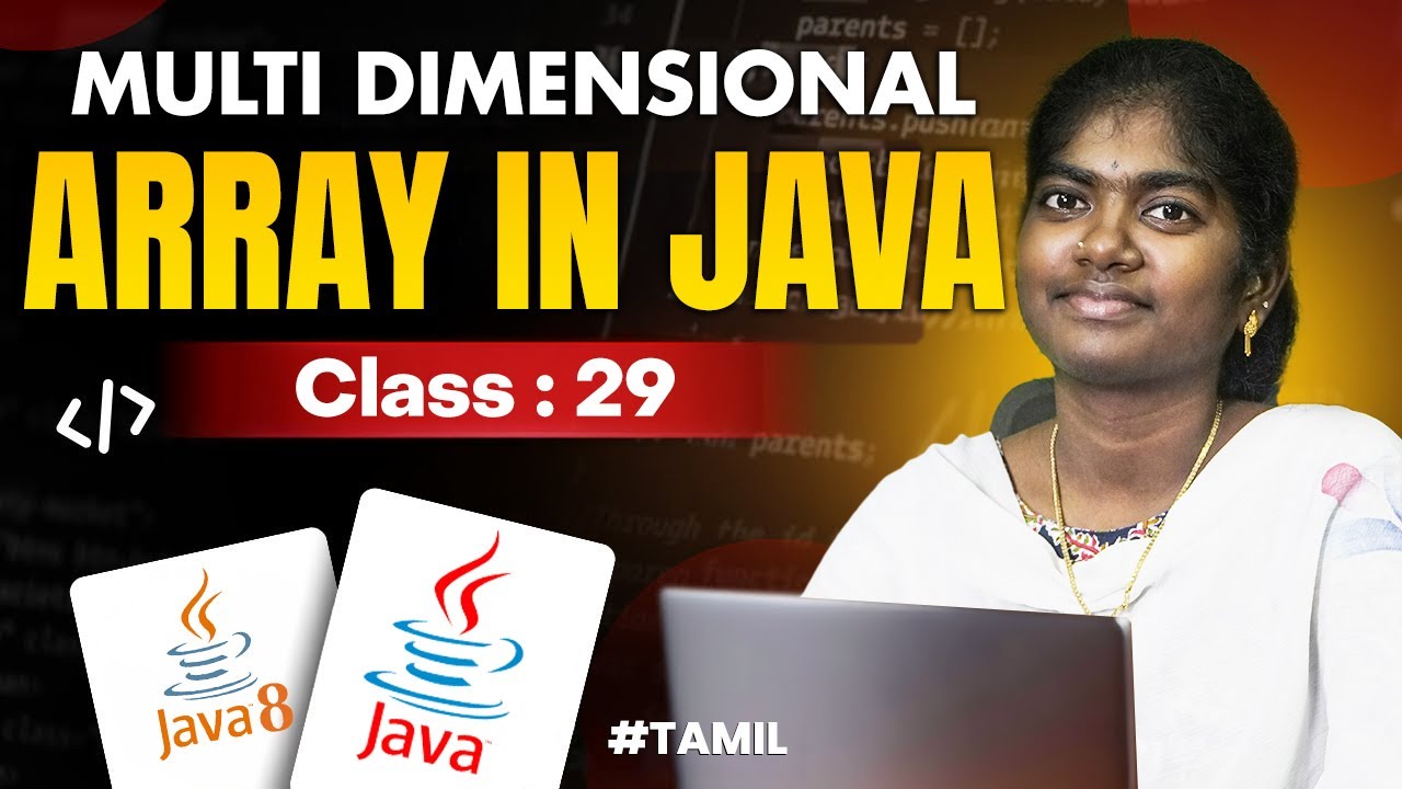 Java Programming 2025 | Ep 29 | Multidimensional array in Java With ...