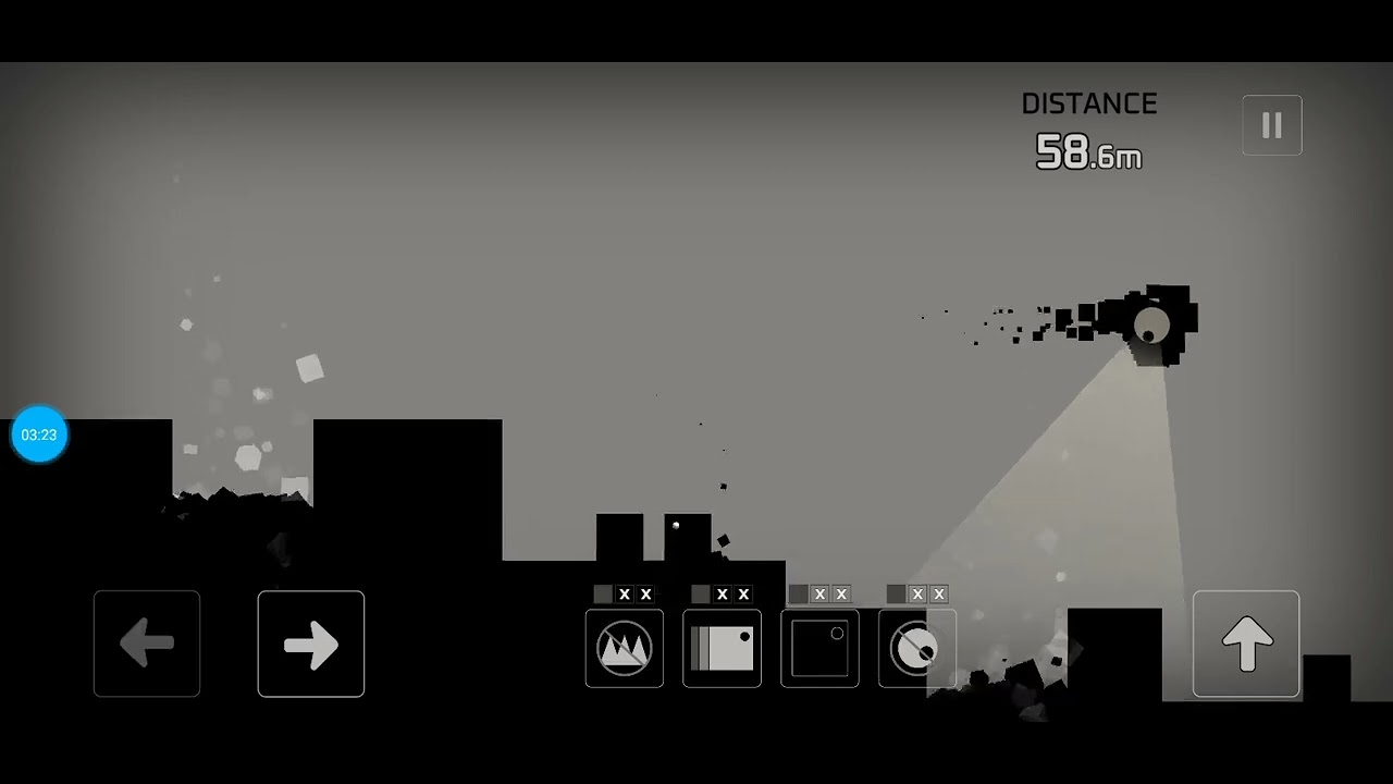 I played sqube darkness without using any ability 