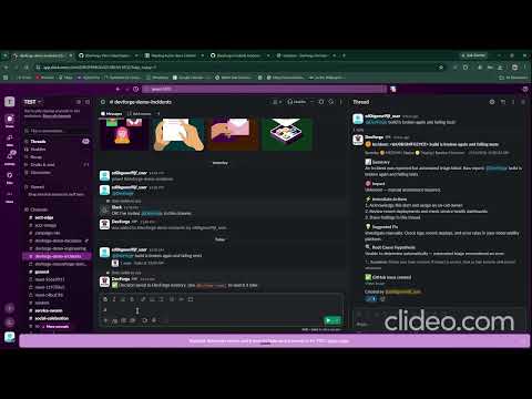 Capa de Slack Claude GitHub MCP Autonomous Engineering Team DevForge Hackathon Project