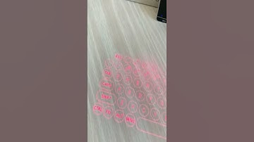 Wireless Laser Projection Virtual Keyboard