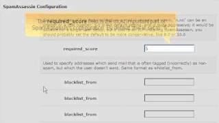 How to enable Spam Assassin
