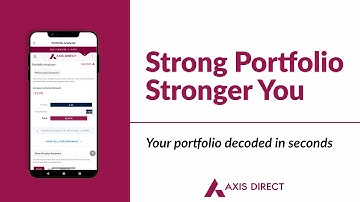 Smarter Portfolios, Stronger You | Introducing Axis Direct Portfolio Analyzer