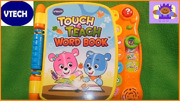 Vtech touch and teach word book learning toy