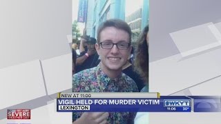 Vigil held for murder victim