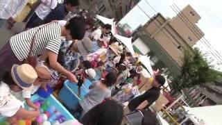 【神戸のお祭り　お勧め穴場】超気前のいい夏祭り／長田区の三ツ星ベルト　さぬきうどん2,000食を無料で提供　神戸コロッケと天然鮎は各1,000ずつ！