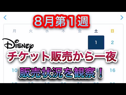 ディズニー 販売 状況