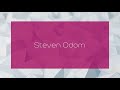 Steven odom  appearance