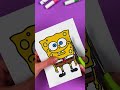 Can You Choose? 🎨😄 Bad vs Perfect SpongeBob Drawing! #drawing #spongebob