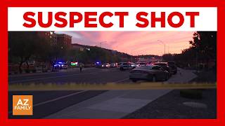 Felon wanted on child sex charges shot, killed by police in north Phoenix