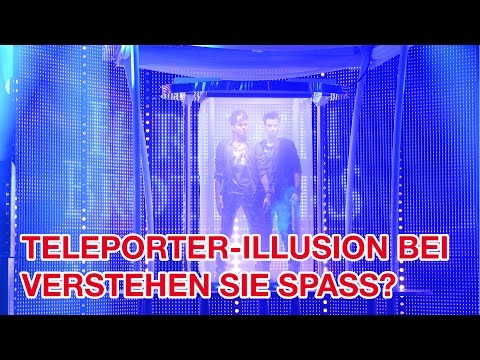 Teleporter-Illusion bei 