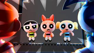 The Powerpuff Girls Break Out Of The Computer Animations Irl