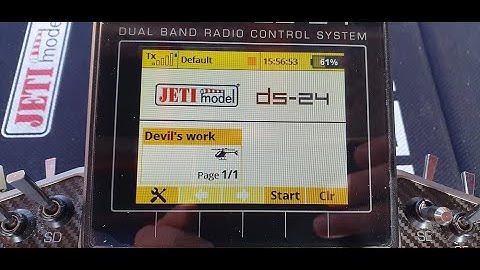 Jeti - helicopter throttle trim for piston engines