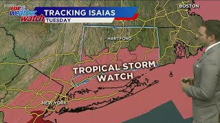 Tracking Tropical Storm Isaias: CT under Tropical Storm Watch