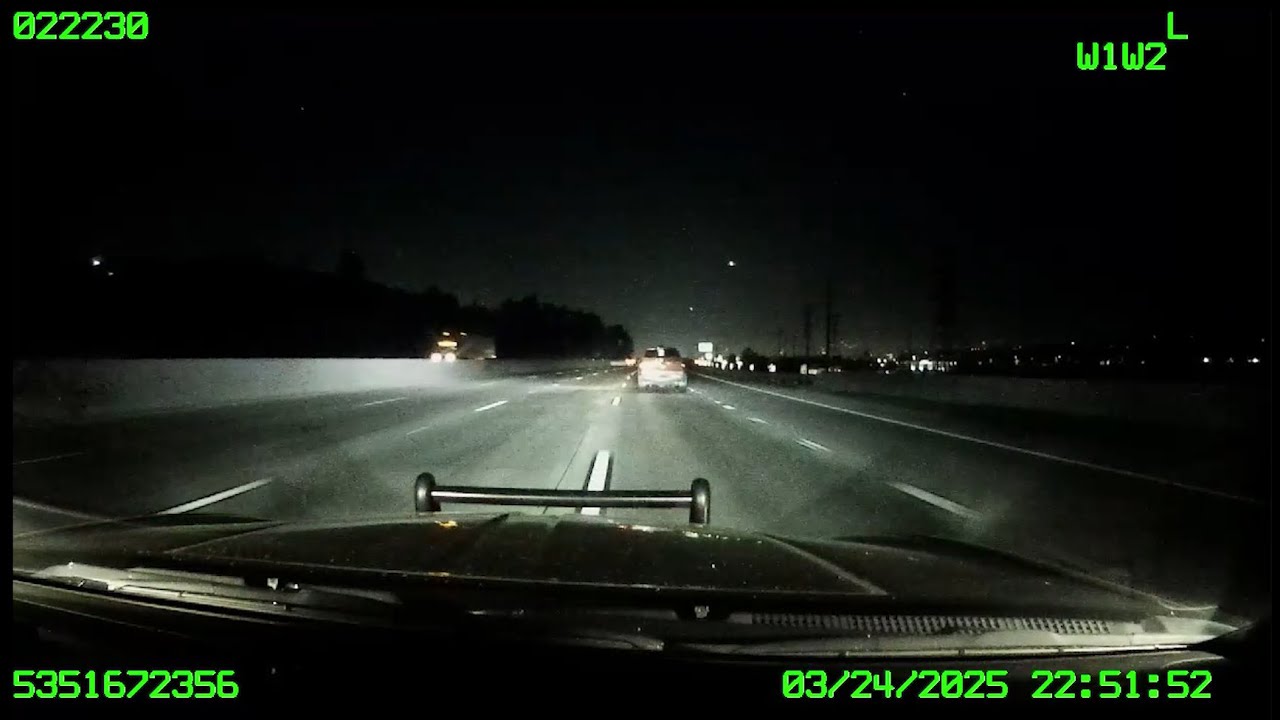 Dashcam Video Shows CHP Officers Pursue Suspect Into Parking Garage