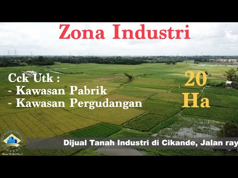 Jual Tanah Industri Tangerang