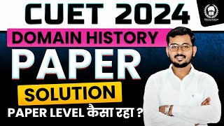 CUET 2024 Domain History Paper Solution & Paper Analysis | Suraj SIr