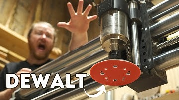 I Turned My CNC Into A Sander