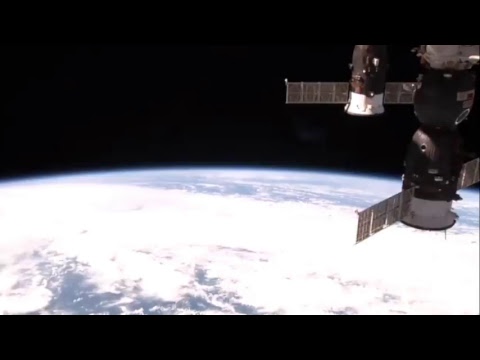 A look at the International Space Station flying down over Japan. 26 October 2018