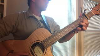 Video thumbnail of "Smokin and Cryin - Alex Roe (cover)"