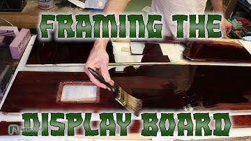 Importance of framing terrain and dioramas - varnishing sped up