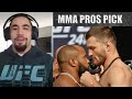 MMA Pros Pick - Stipe Miocic vs. Daniel Cormier 3 I UFC 252