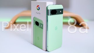 Google Pixel 8a  Unboxing, Setup and Overview (4K 60)