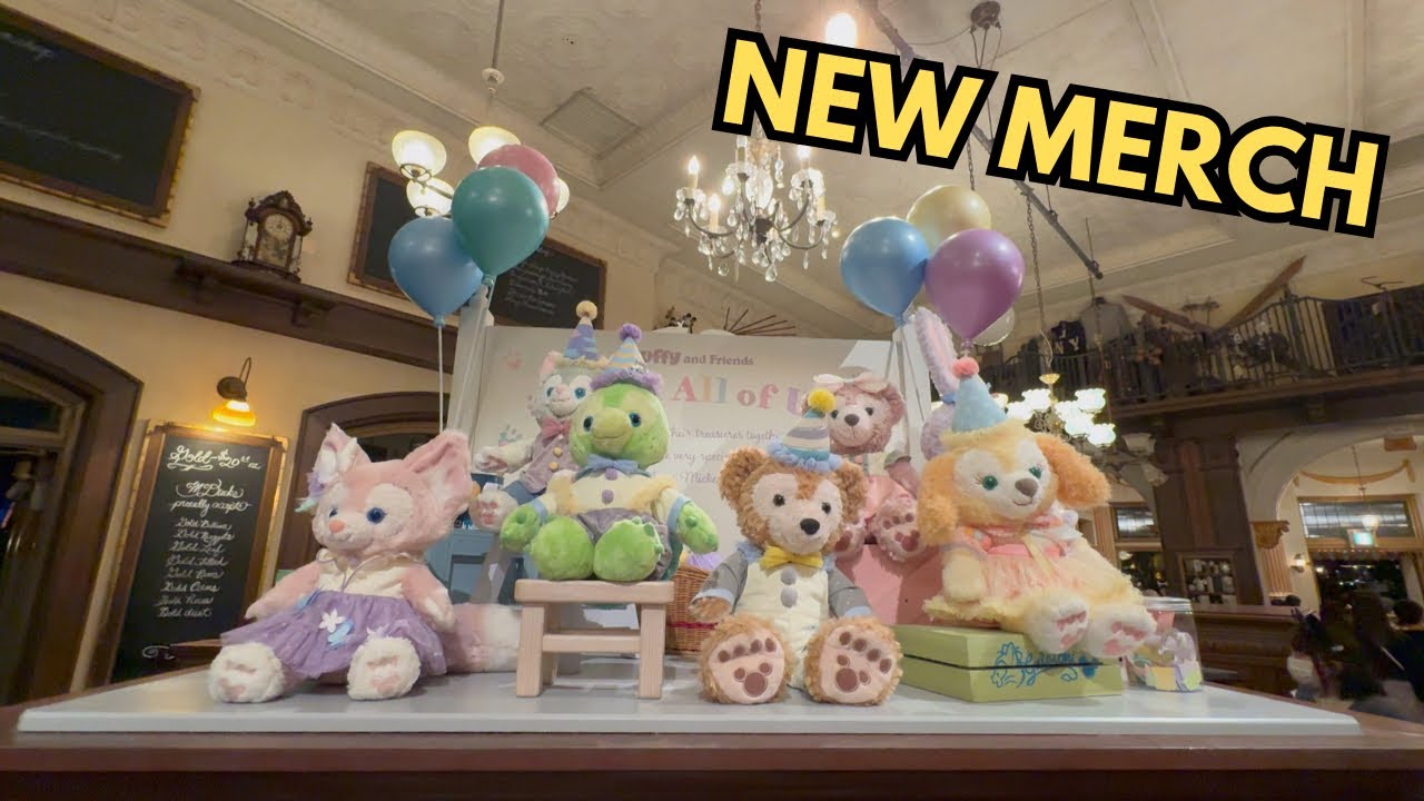New Duffy & Linabell Merch at DisneySea Tokyo Japan #東京