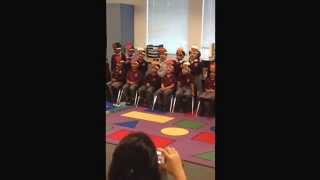 Adrit's Candy land Spring program at Challenger School 2014