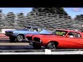 428 cobra jet cougar eliminator vs chevelle ss396  14 mile drag race  road test tv 