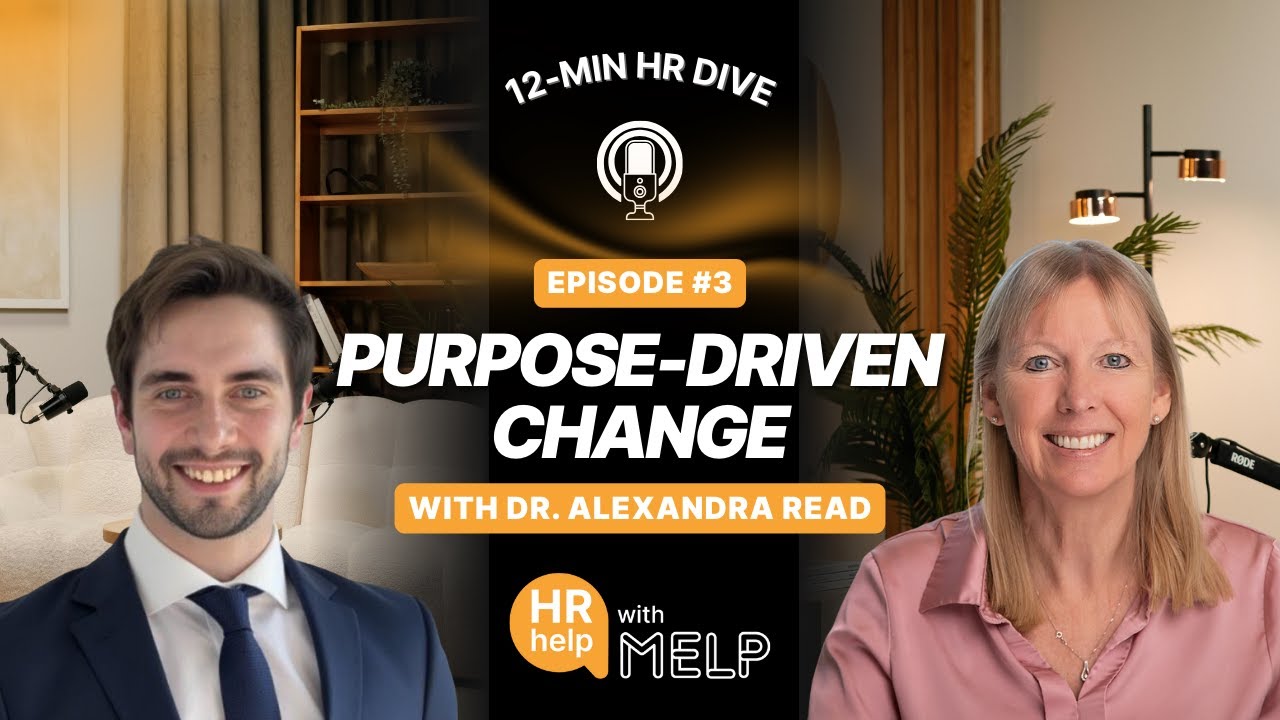 Leading organisational change with values and purpose with Dr ...