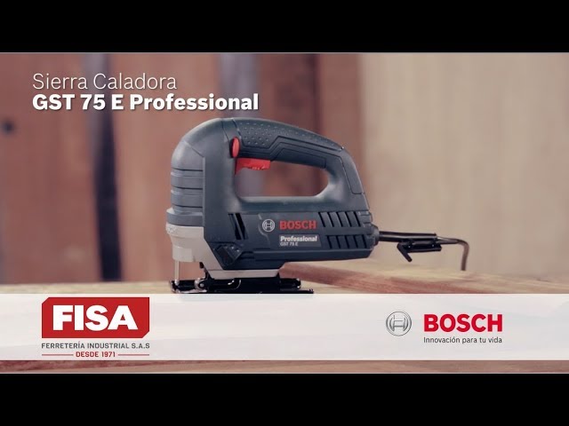 Sierra caladora Bosch 710W GST 75 E – Cifer