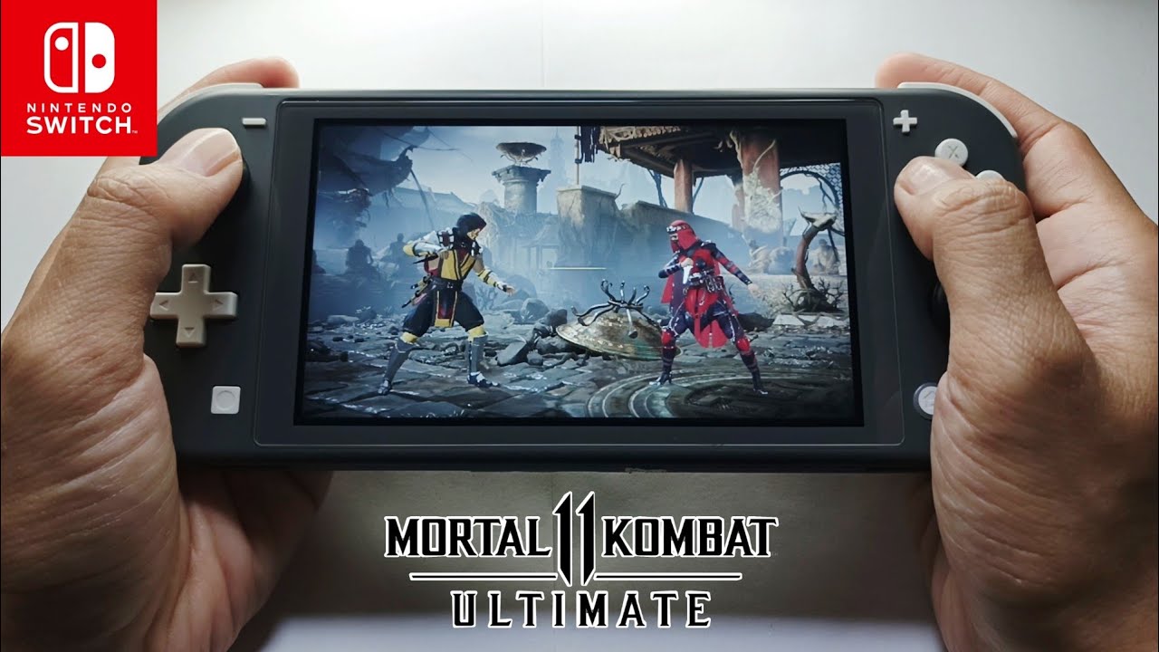Mortal Kombat 11 Ultimate Gameplay Nintendo Switch Lite - YouTube