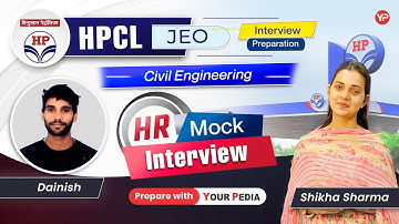 HR Mock Interview for HPCL JEO Interview | Start GT & Interview | Preparation with YourPedia