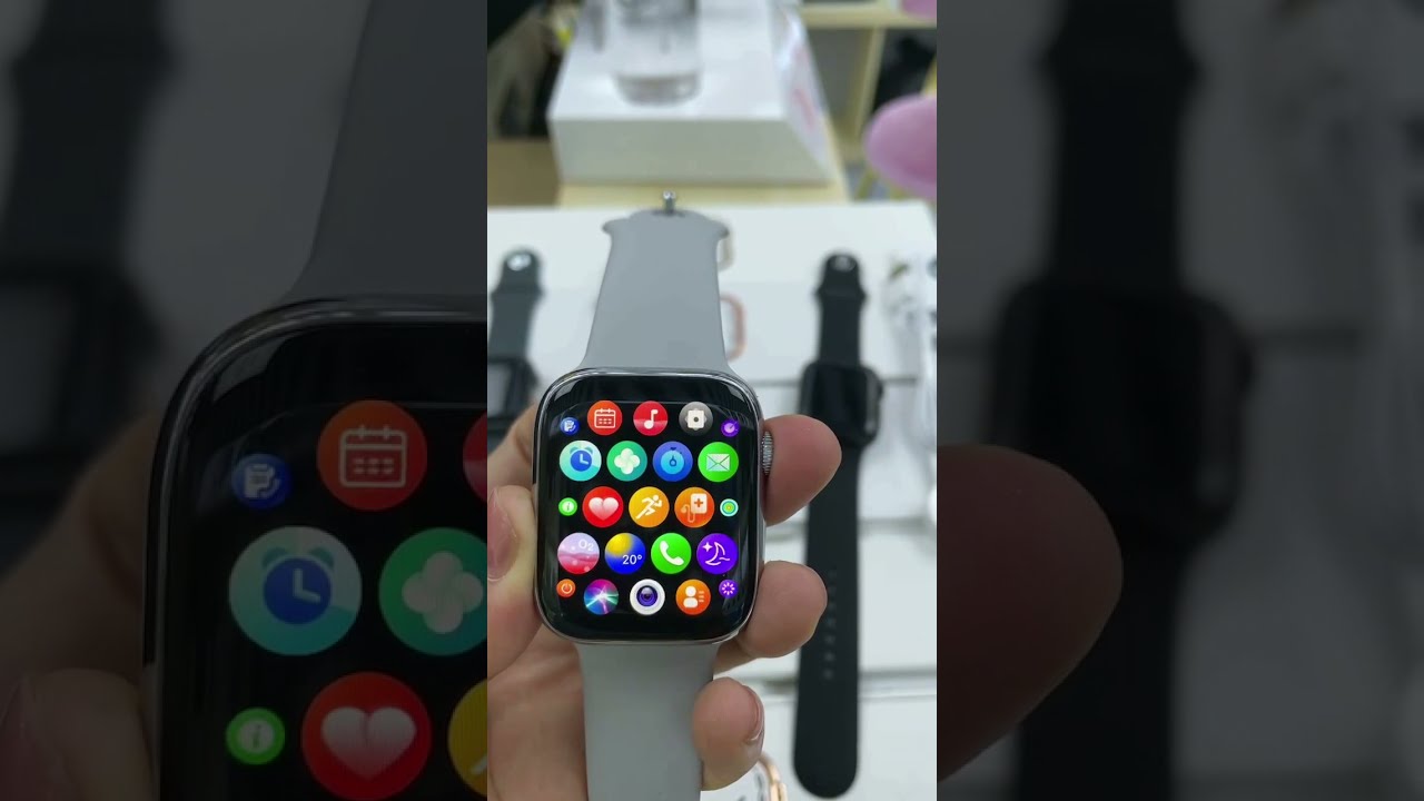 Smart watch DT7 Max HD Large screen 1.8-inch NFC positioning GPS voice assistant Bluetooth voice