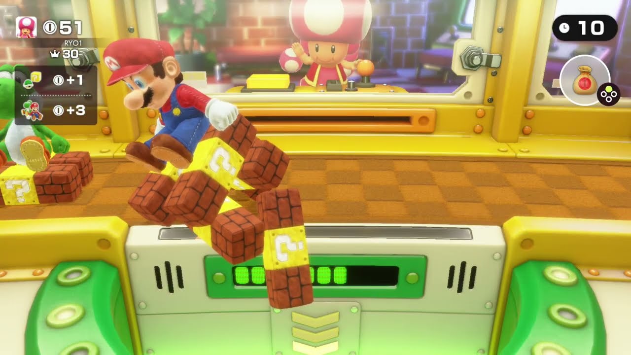 Switch スーパーマリオパーティジャンボリー クッパアスロンミニゲーム