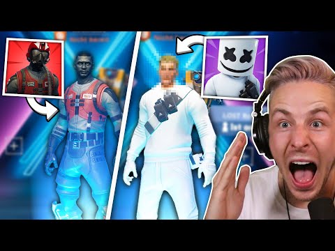 SO sehen FORTNITE SKINS ohne MASKE aus! - Mit diesem EINFACHEN BUG SKINS demaskieren!