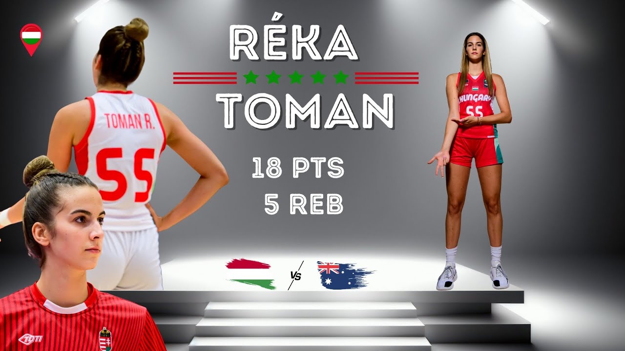 Réka Toman (Missouri Tigers): 18 PTS | 5 REB vs Australia | 2025 U19 ...