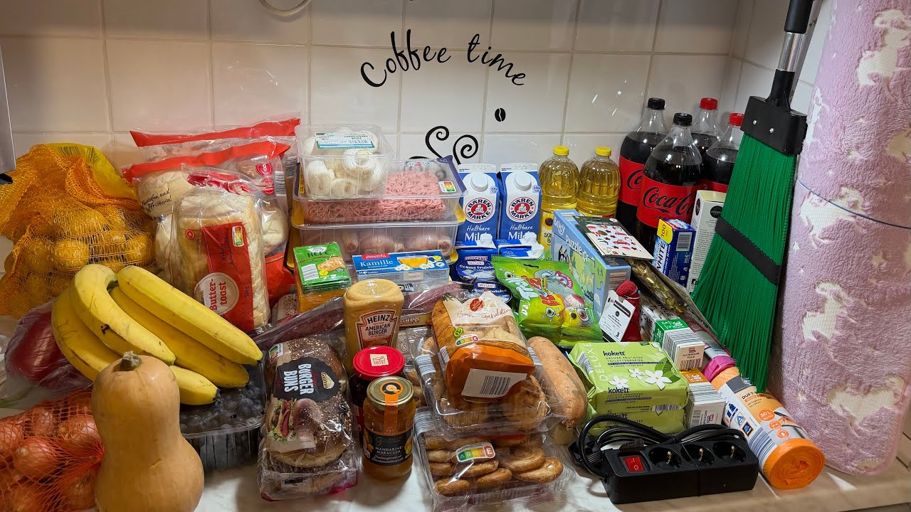 Cumpărături Aldi + Rewe de 229€ ( 1164 lei ) 🫣