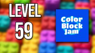 Color Block Jam Level 59 Solution (Walkthrough)